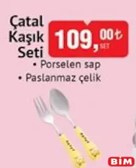 ÇATAL KAŞIK SETİ
